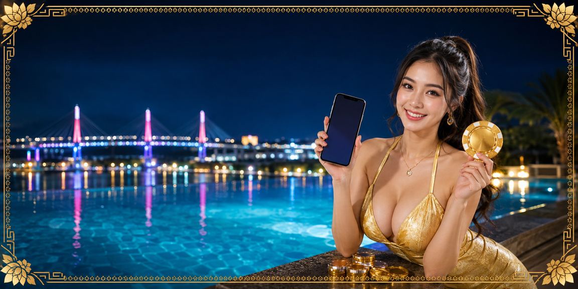 Người chơi sử dụng điện thoại truy cập nhận tiền thưởng tại Cần Thơ